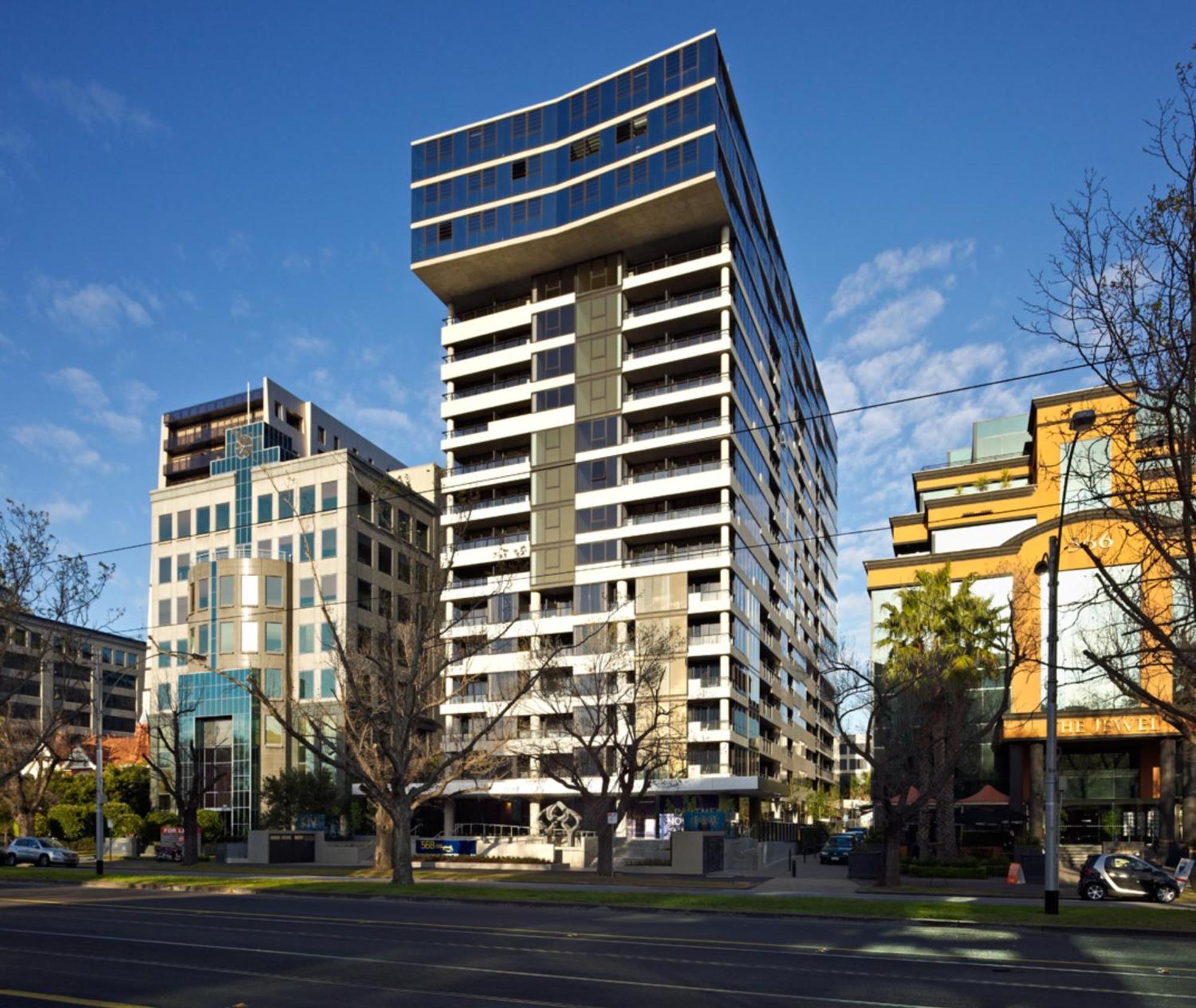 Oaks Melbourne St Kilda Road Hotel מראה חיצוני תמונה